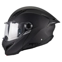 Kask szczękowy AXXIS GHOSTFIGHTER SV SOLID A1 MATT BLACK czarny mat