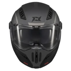 Kask szczękowy AXXIS GHOSTFIGHTER SV BITONE C12 MATT czarny szary