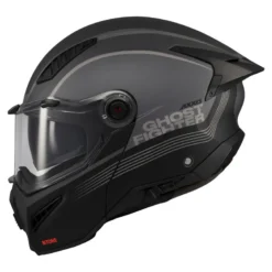 Kask szczękowy AXXIS GHOSTFIGHTER SV BITONE C12 MATT czarny szary