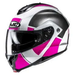 Kask szczękowy HJC C91N JYN PINK/GREY różowy szary