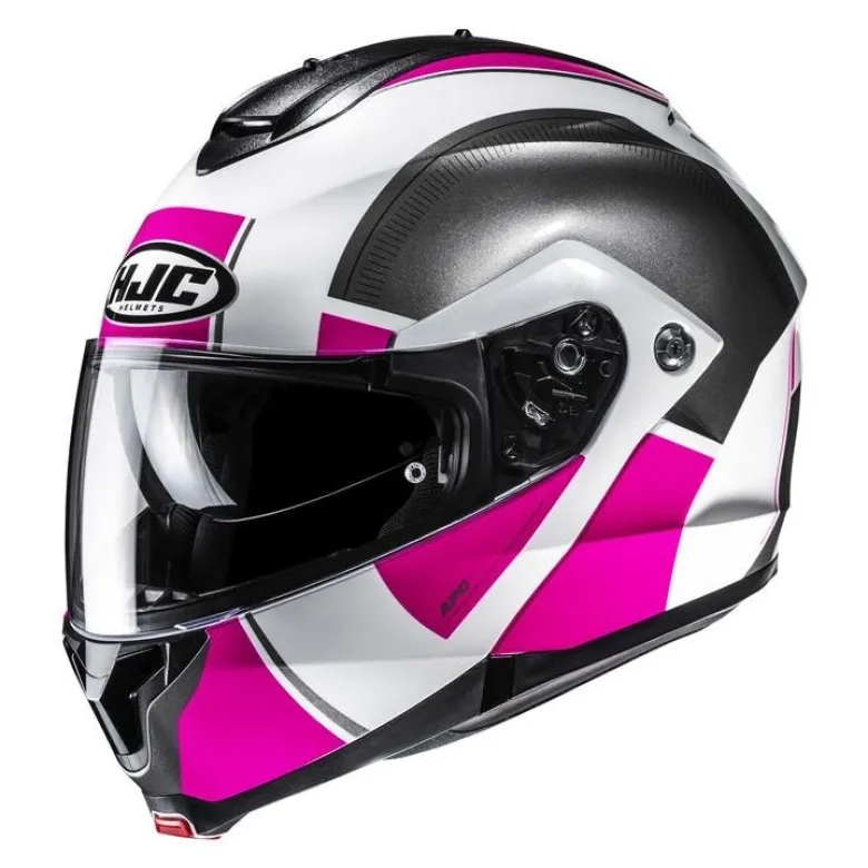 Kask szczękowy HJC C91N JYN PINK/GREY różowy szary