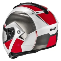 Kask szczękowy HJC C91N JYN WHITE/RED biały czerwony