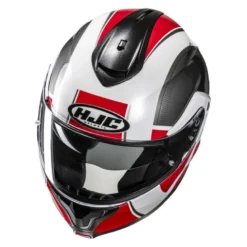 Kask szczękowy HJC C91N JYN WHITE/RED biały czerwony