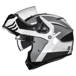 Kask szczękowy HJC C91N KAON BLACK/WHITE czarny biały