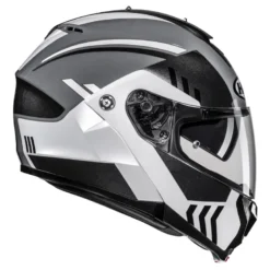 Kask szczękowy HJC C91N KAON BLACK/WHITE czarny biały