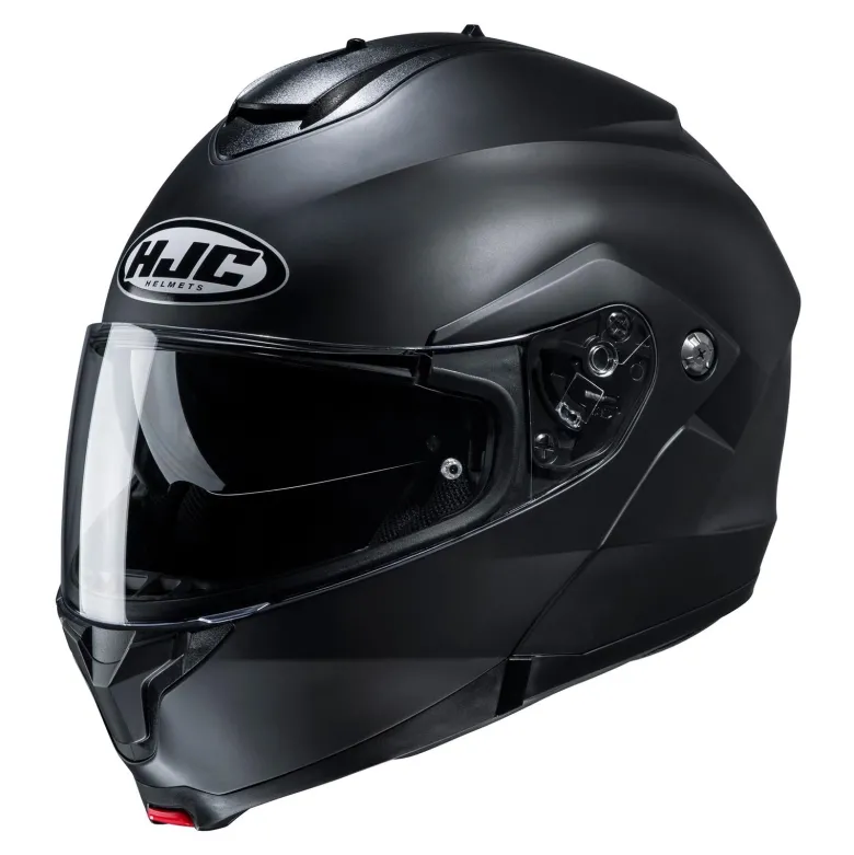 Kask szczękowy HJC C91N SEMI FLAT BLACK czarny mat