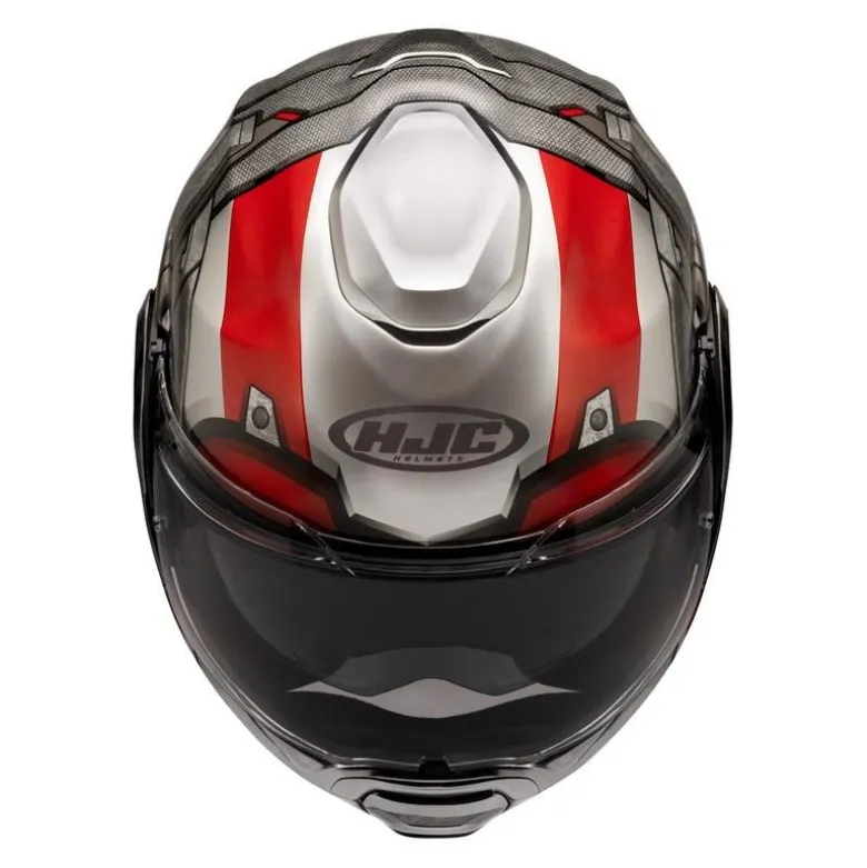 Kask szczękowy HJC F100 ANT-MAN MARVEL SILVER/RED srebrny czerwony