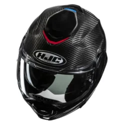 Kask szczękowy HJC F100 CARBON STAN BLACK/BLUE czarny niebieski
