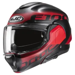 Kask szczękowy HJC F100 HETAL RED czerwony