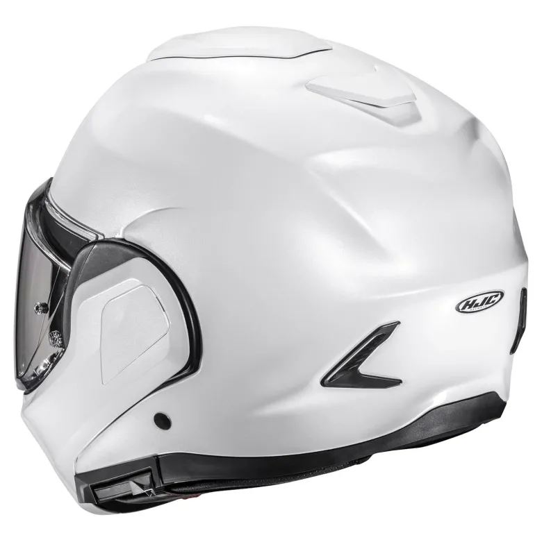 Kask szczękowy HJC F100 PEARL WHITE biały