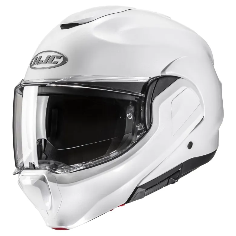 Kask szczękowy HJC F100 PEARL WHITE biały