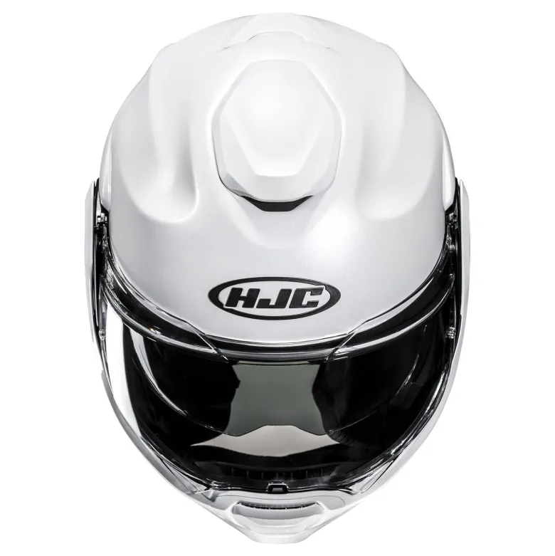 Kask szczękowy HJC F100 PEARL WHITE biały