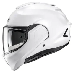 Kask szczękowy HJC F100 PEARL WHITE biały
