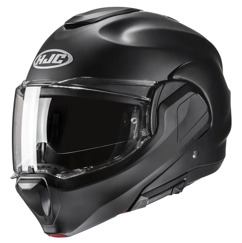 Kask szczękowy HJC F100 SEMI FLAT BLACK czarny mat