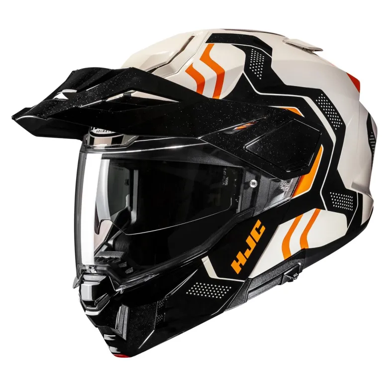 Kask szczękowy HJC I80 VELLY BLACK/BEIGE czarny beżowy