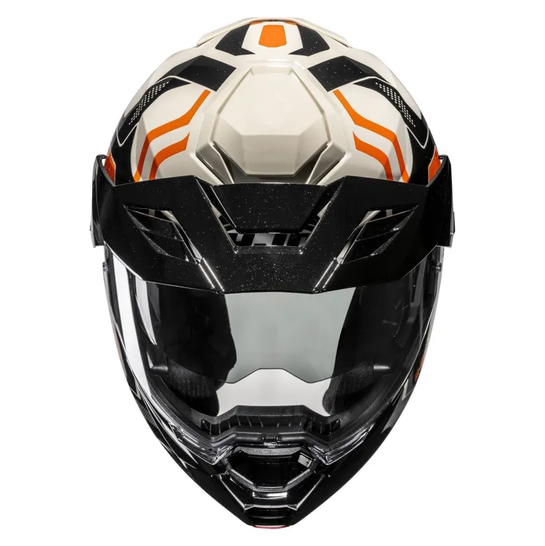 Kask szczękowy HJC I80 VELLY BLACK/BEIGE czarny beżowy