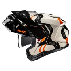 Kask szczękowy HJC I80 VELLY BLACK/BEIGE czarny beżowy