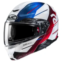 Kask szczękowy HJC RPHA 91 BLAT BLACK/WHITE/BLUE czarny biały niebieski