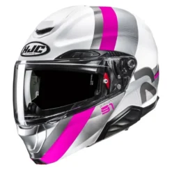Kask szczękowy HJC RPHA 91 FENSH WHITE/PINK biały różowy