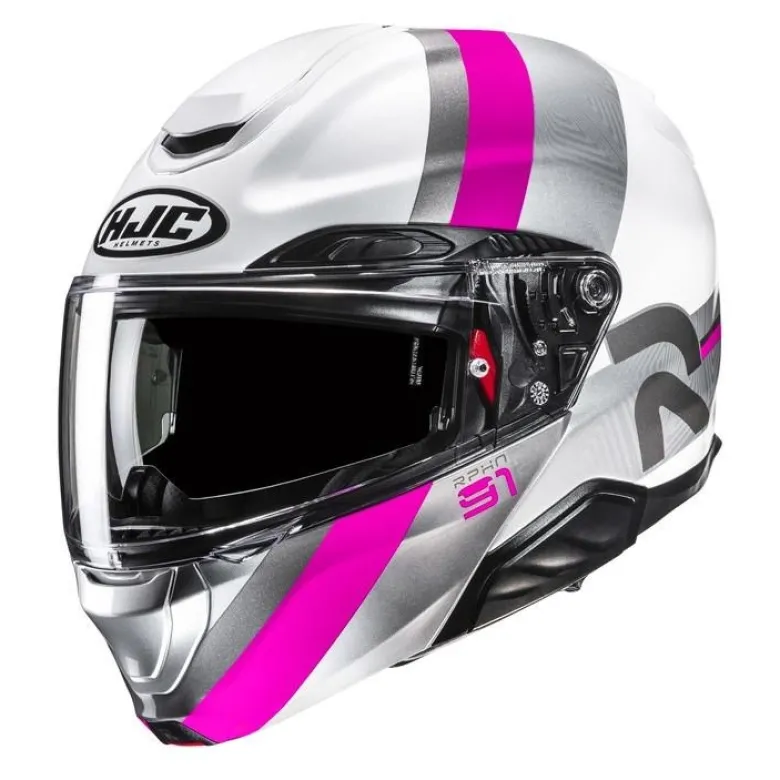 Kask szczękowy HJC RPHA 91 FENSH WHITE/PINK biały różowy