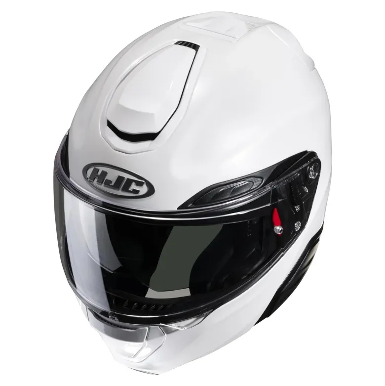 Kask szczękowy HJC RPHA 91 PEARL WHITE biały