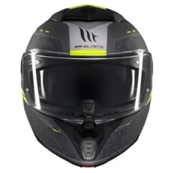 Kask szczękowy MT ATOM 2 SV DESTINY MATT BLACK/GREY
