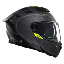 Kask szczękowy MT ATOM 2 SV DESTINY MATT BLACK/GREY
