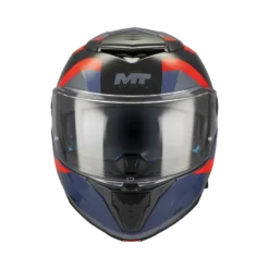 Kask szczękowy MT ATOM 2 SV DEXTER BLUE/RED niebieski czerwony