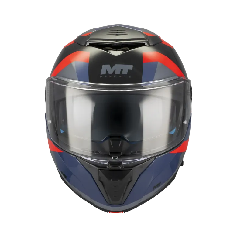 Kask szczękowy MT ATOM 2 SV DEXTER BLUE/RED niebieski czerwony