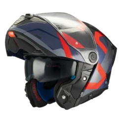 Kask szczękowy MT ATOM 2 SV DEXTER BLUE/RED niebieski czerwony