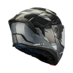 Kask szczękowy MT ATOM 2 SV HIGHLANDS BLACK/GREY czarny szary