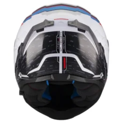 Kask szczękowy MT ATOM 2 SV HIGHLANDS WHITE/BLUE/RED biały czerwony niebieski czarny
