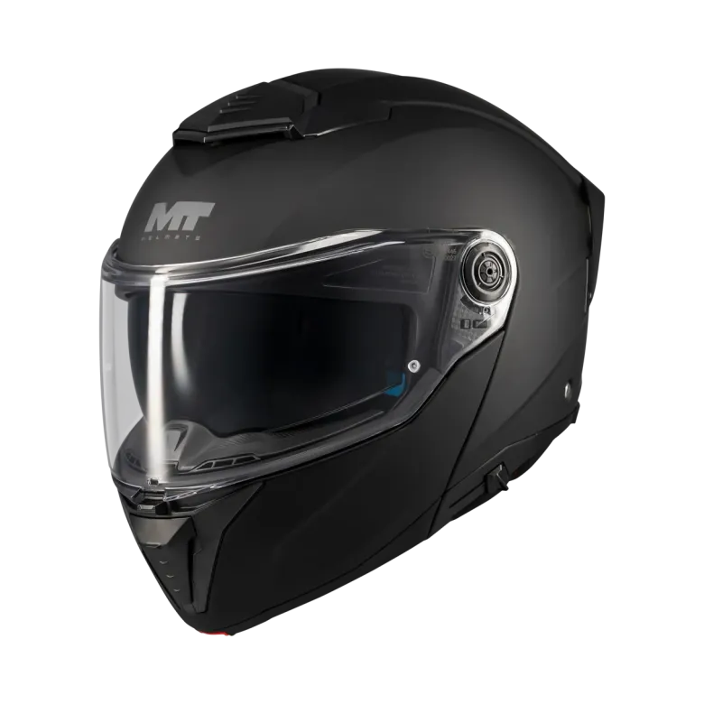 Kask szczękowy MT ATOM 2 SV PURE BLACK MATT czarny mat