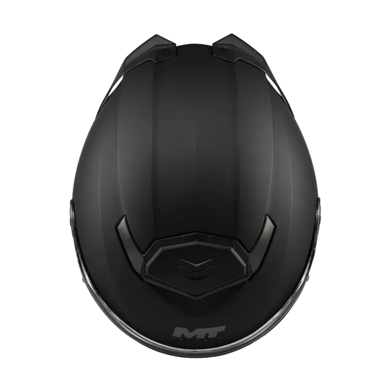 Kask szczękowy MT ATOM 2 SV PURE BLACK MATT czarny mat