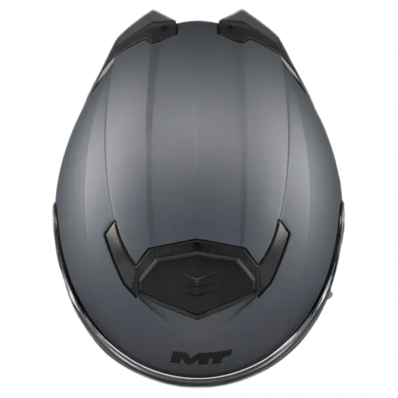 Kask szczękowy MT ATOM 2 SV PURE GREY szary