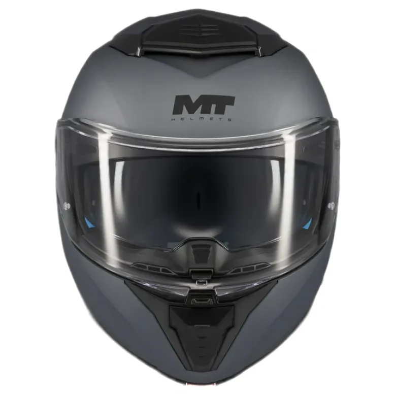 Kask szczękowy MT ATOM 2 SV PURE GREY szary