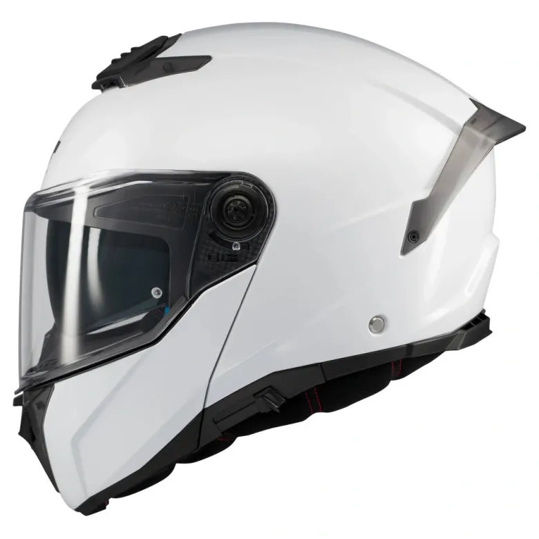 Kask szczękowy MT ATOM 2 SV PURE WHITE biały