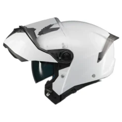 Kask szczękowy MT ATOM 2 SV PURE WHITE biały