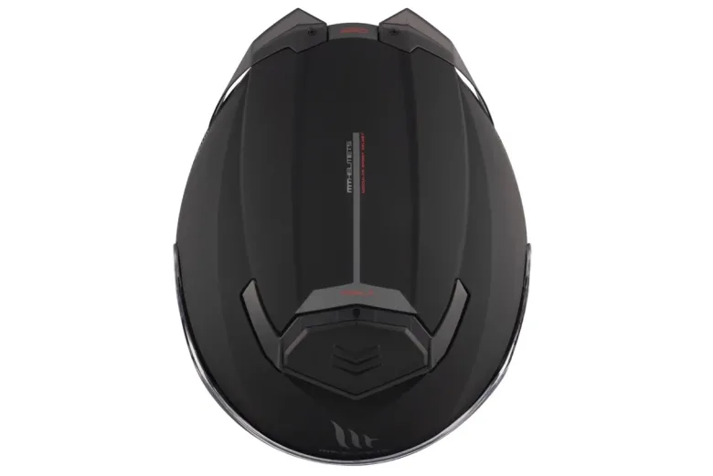 Kask szczękowy MT ATOM 2 SV SOLID MATT BLACK czarny mat