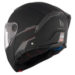Kask szczękowy MT ATOM 2 SV SOLID MATT BLACK czarny mat