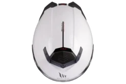 Kask szczękowy MT ATOM 2 SV SOLID GLOSS PEARL WHITE biały