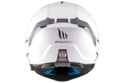 Kask szczękowy MT ATOM 2 SV SOLID GLOSS PEARL WHITE biały
