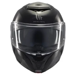 Kask szczękowy MT ATOM 2 SV SOLID GLOSS BLACK czarny