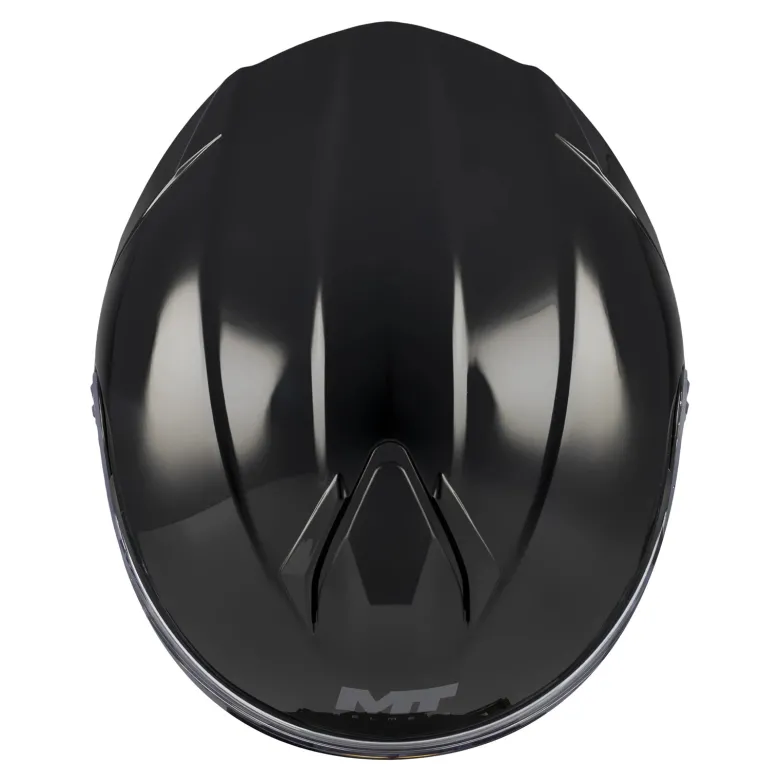Kask szczękowy MT GENESIS R SV PURE A1 GLOSS czarny