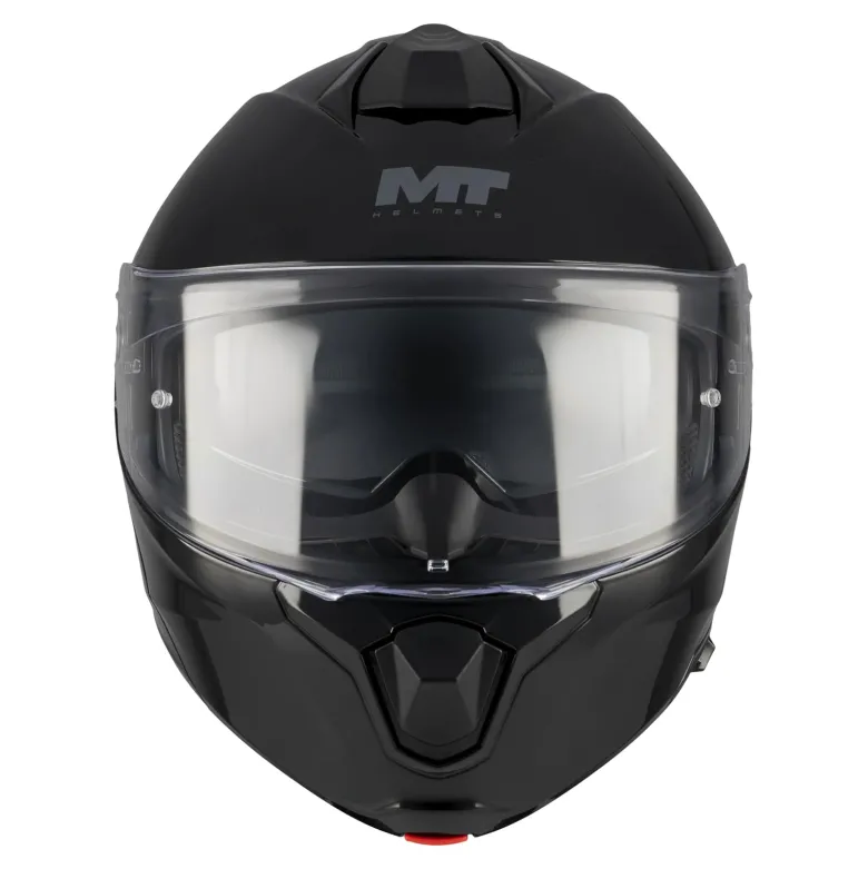 Kask szczękowy MT GENESIS R SV PURE A1 GLOSS czarny