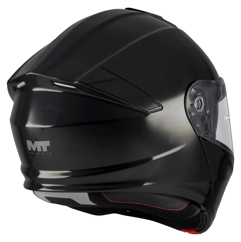 Kask szczękowy MT GENESIS R SV PURE A1 GLOSS czarny