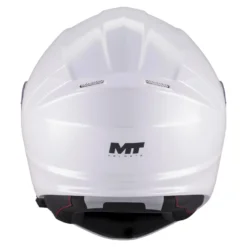 Kask szczękowy MT GENESIS R SV PURE A0 GLOSS biały