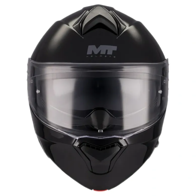 Kask szczękowy MT GENESIS SV PURE BLACK czarny