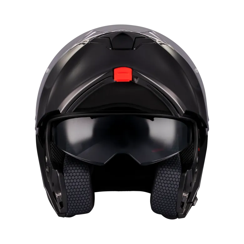 Kask szczękowy MT GENESIS SV PURE BLACK czarny