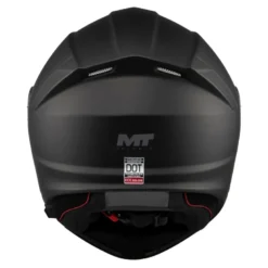 Kask szczękowy MT GENESIS SV PURE MATT BLACK czarny mat